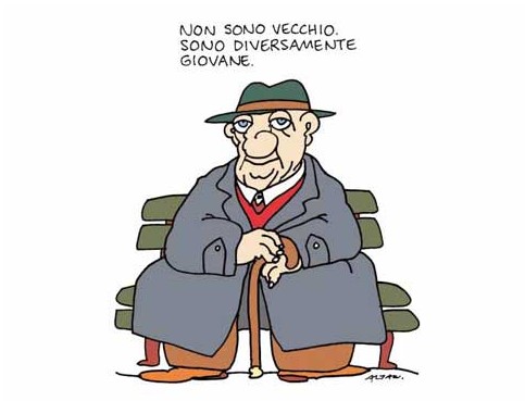 diversamente giovani vignetta umoristica