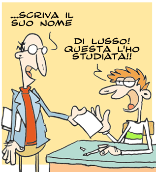 vignetta esami scuola